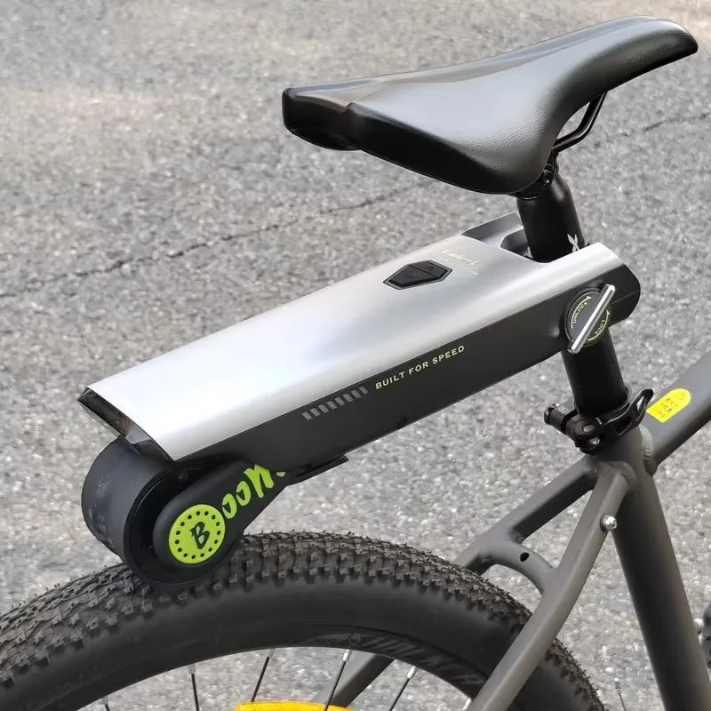 

Ebike Conversion Bicycle Power Assist Device 36v 200w Electric Bicycle Booster with Integrated Battery
