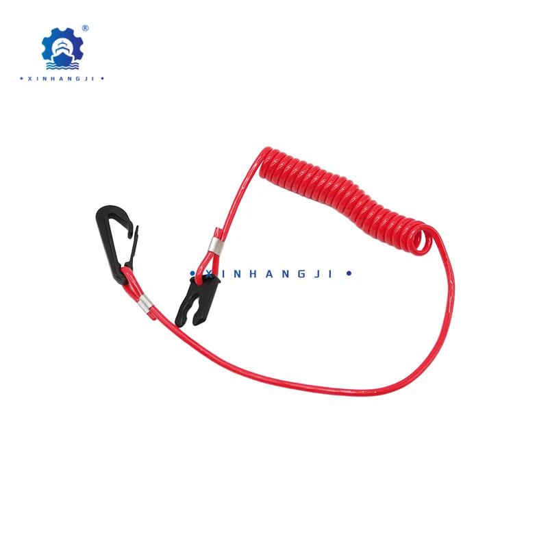 0398602 For Bombardier outboard engine 4-25HP Johnson Evinrude New Ignition Safety Clip & Lanyard 0398602, 398602