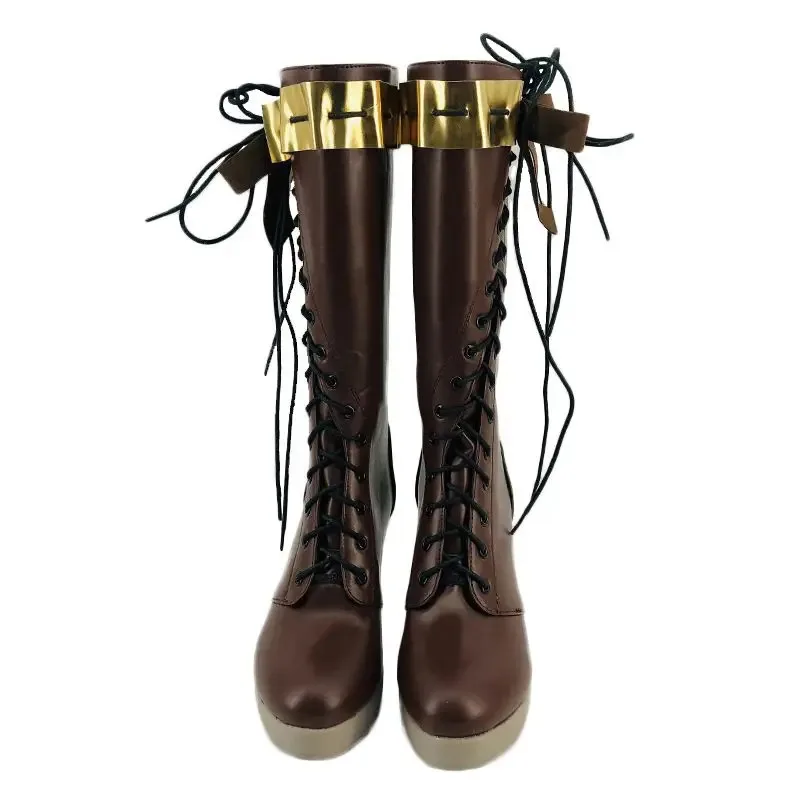 2025 aaa 바이올렛 에버가든 코스프레 신발 할로윈 파티 카니발 애니메이션 역할 놀이 소품 여성 맞춤 제작