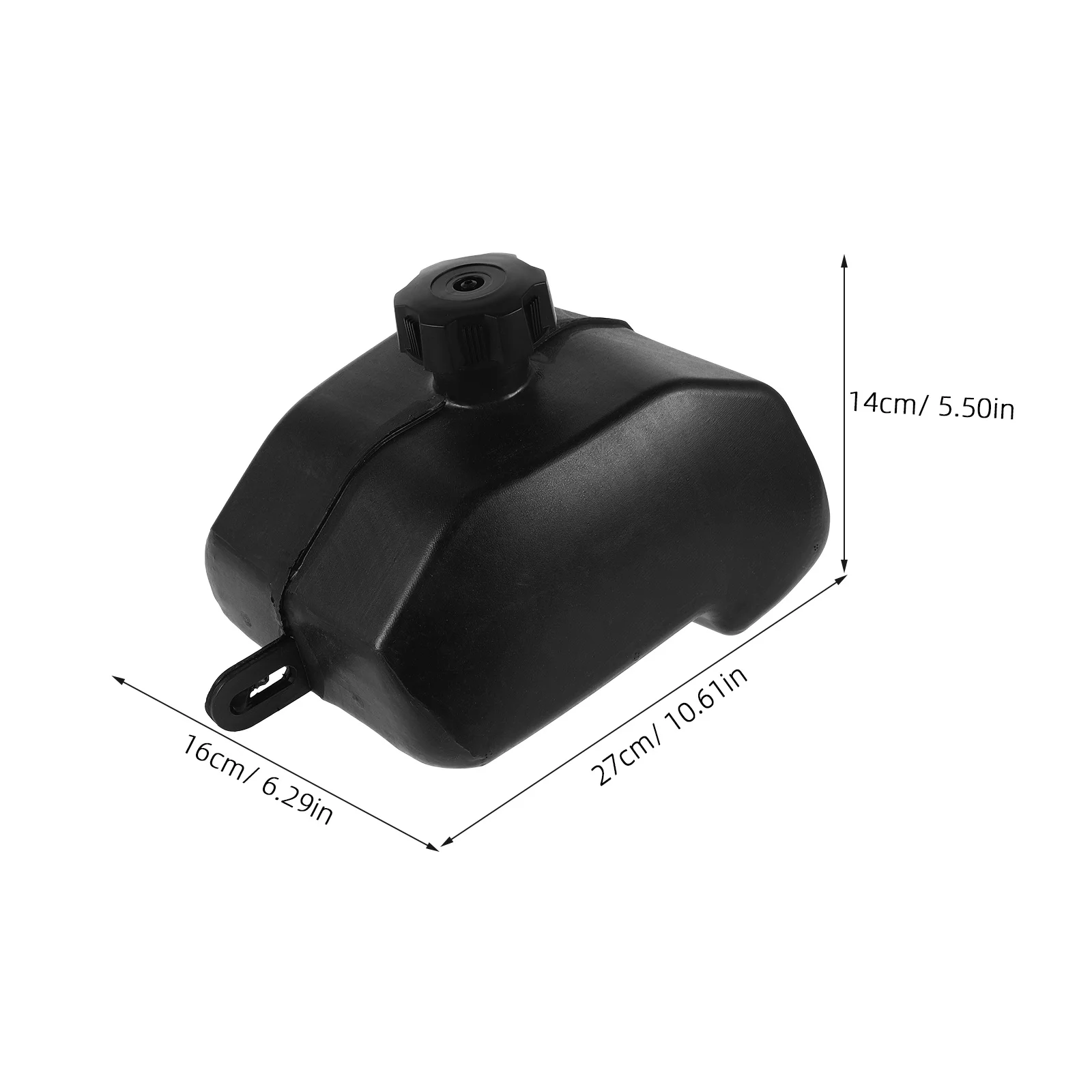 زجاجة وقود دراجة نارية أنيقة ومتينة لخزان الغاز Atv سهلة التركيب ولا توجد أدوات مطلوبة للاستخدام متعدد الاستخدامات للمركبات الطويلة