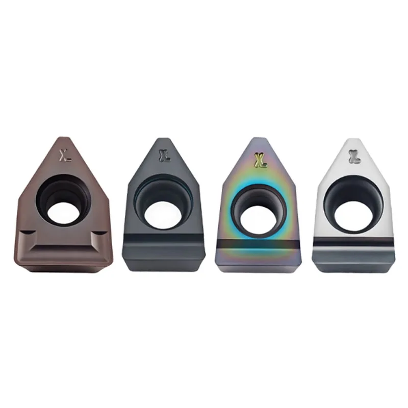 10 pièces insert de rainurage FD08-R0.6 FD10-R0.6 FD12-R1.0 FD14-R1.0 insert de fente en carbure insert à fente large outil de profondeur de coupe