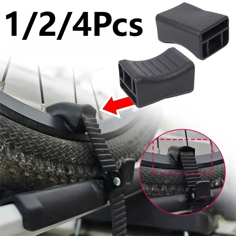 Bicycle Frame Steel Ring Protection Pad Roof Rack Bike Wheel Adapter Straps with Cushion for Thule 599 598 591 568 564 561 532