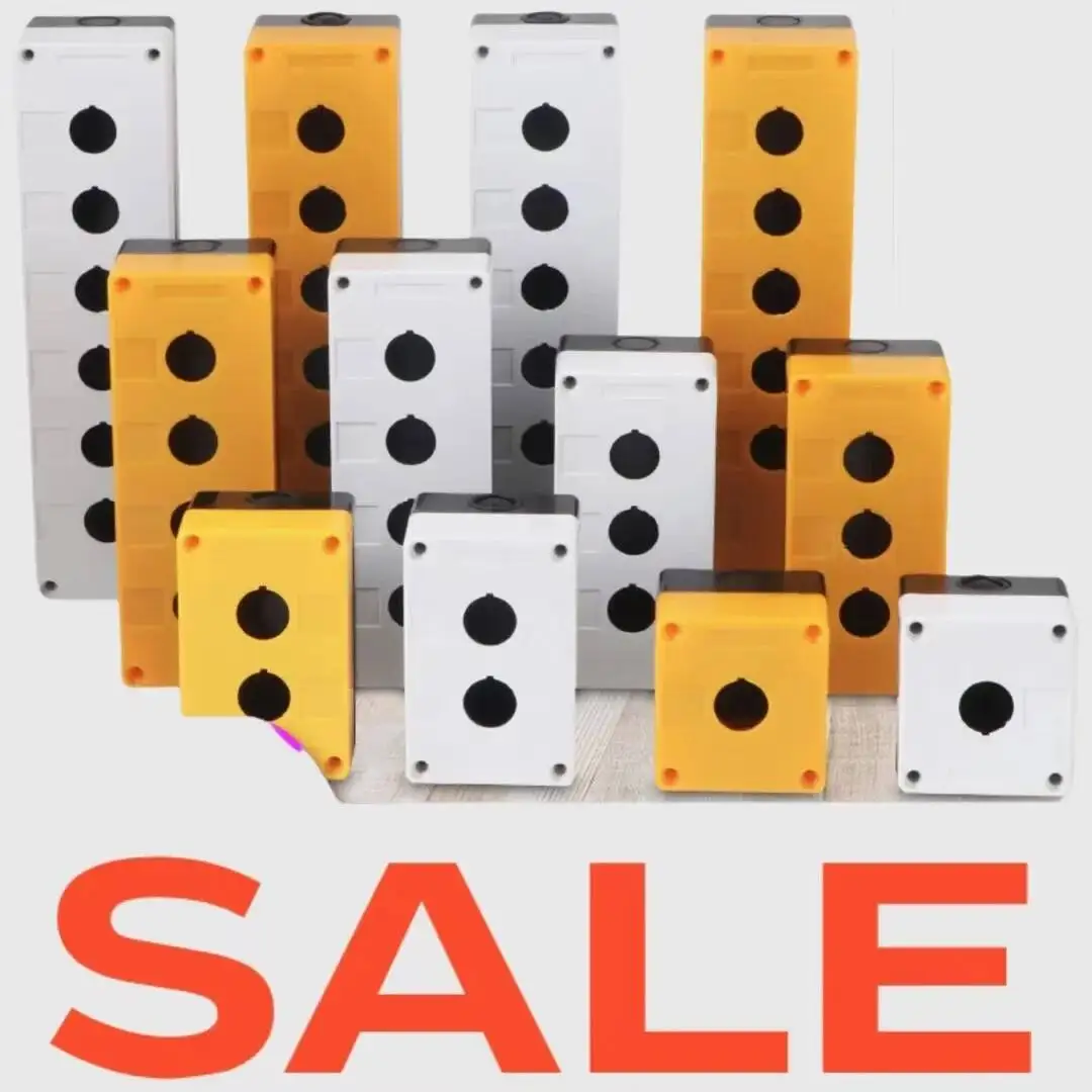 22mm 12345 Hole Button Switch Control Box BX1/BX2/BX3/BX4/BX5/BX6 Waterproof And Dustproof Button Box