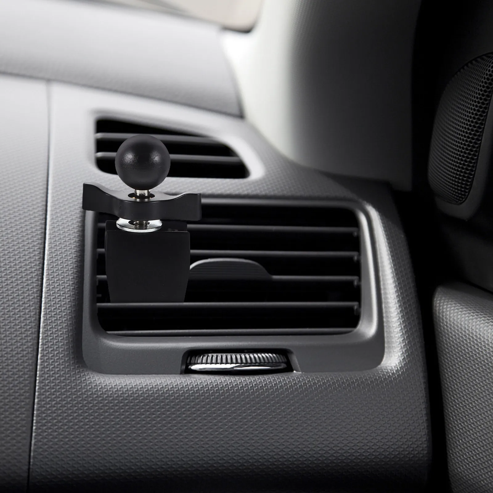

3pcs Car Vent Phone Holder 17Mm Universal Ball Head Mount Compatible With Horizontal Vertical Air Vents Lightweight Secure