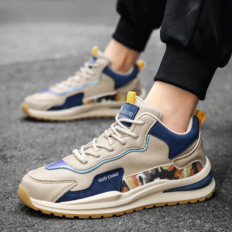 

2025 New Men's Board Shoes,sneakers,skate shoes,Casual Shoes Boost Durable Comfortable Anti-Odor New Arrival Casual Soft Sole