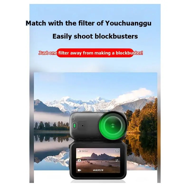 CABE-สำหรับ DJI Osmo Nano ชุดฟิลเตอร์ 3 ชิ้น ได้แก่ CPL+ UV+ ND8- อุปกรณ์เสริมสำหรับกล้องแอคชั่น