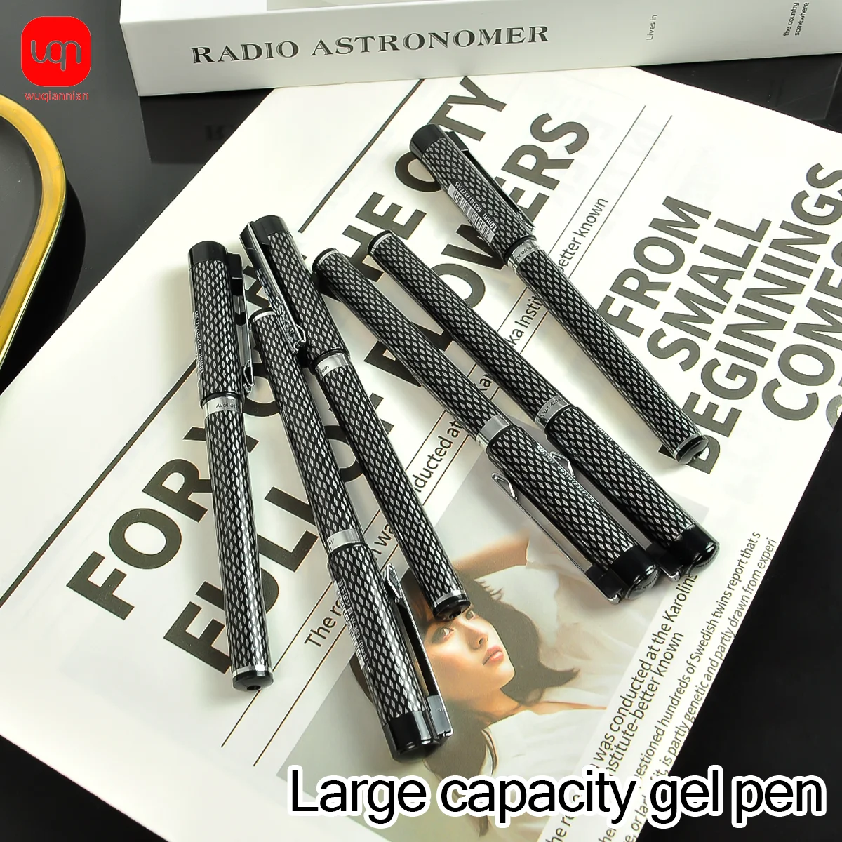 High-End Business Signature Pen With a 1.0mm Nib,Smooth Writing,Black Ink, Suitable For Writing And Office And Study Supplies