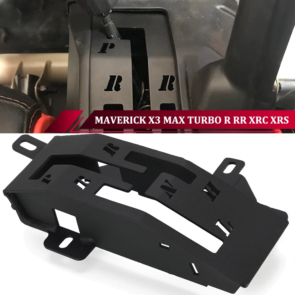 

UTV Maverick X3 3mm Iron Spray Black Gear Shift Gate For Can-am Maverick X3 Max Turbo R RR XRC XRS DPS 4x4 2017-2024 2023 2022