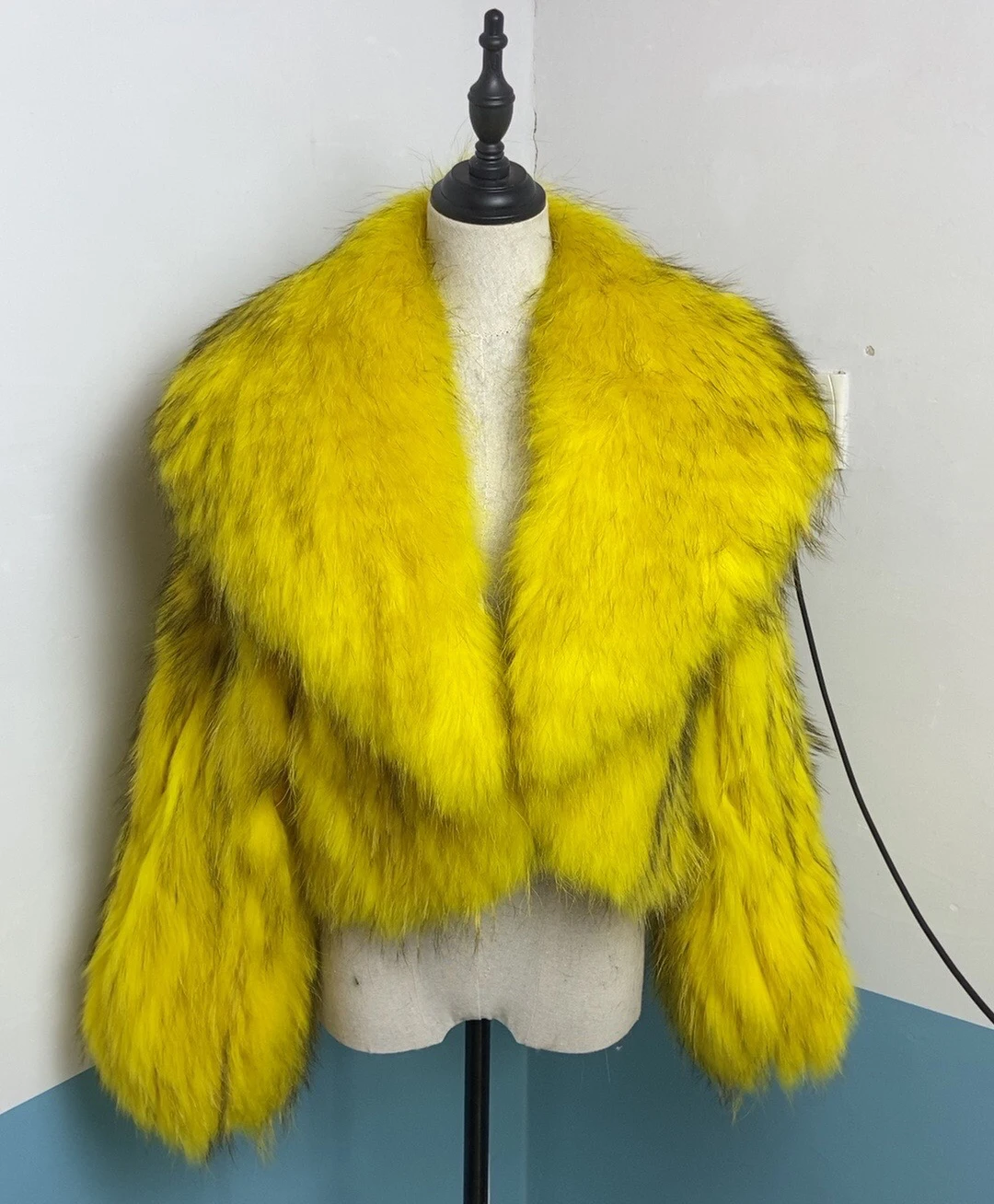 2024 Real Fox Fur Coat Winter Jacket Women Natural Fox Fur Raccoon Outerwear Turn-down Collar Thick Warm Luxury Female Streetwea