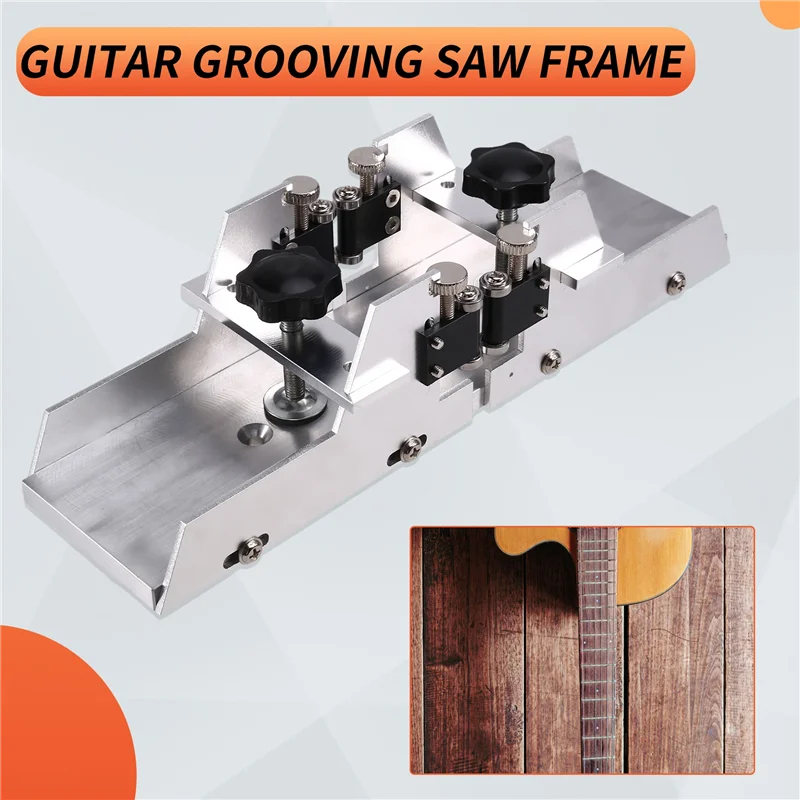 

A51Q-Essential Guitar Making Tools - Grooving Saw Frame For Line Grooving And Instrument Repair