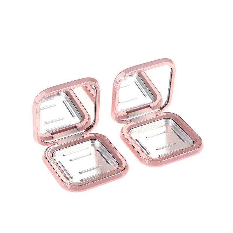 لتقوم بها بنفسك صندوق ماكياج الوردي فارغة المغناطيسي مشبك مستحضرات التجميل لوحة مربع عينيه أحمر الخدود أحمر الخدود عالي اللمعان صندوق توزيع أحمر الشفاه #1