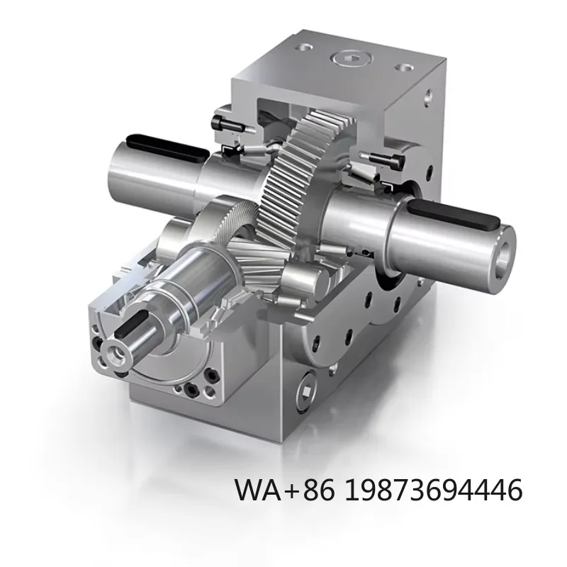 

1:1 PTO Small Aluminum Bevel Gearbox for Agricultural Machine