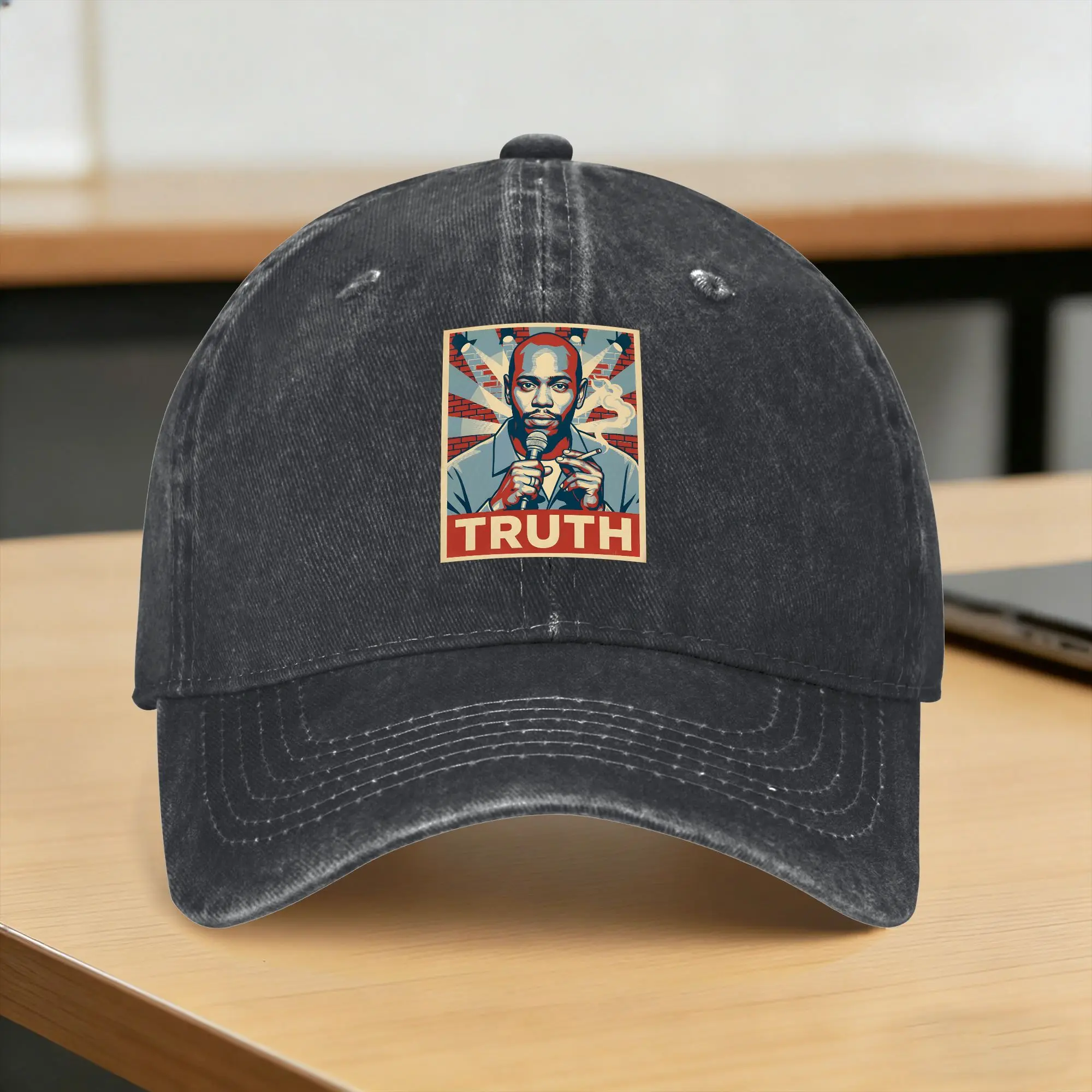Dave Chappelle  Hope Style Retro Poster Art Washed Baseball Cap  y2k Cute Sun Trucker Hat Spring Men Women Hiking Baseball Caps