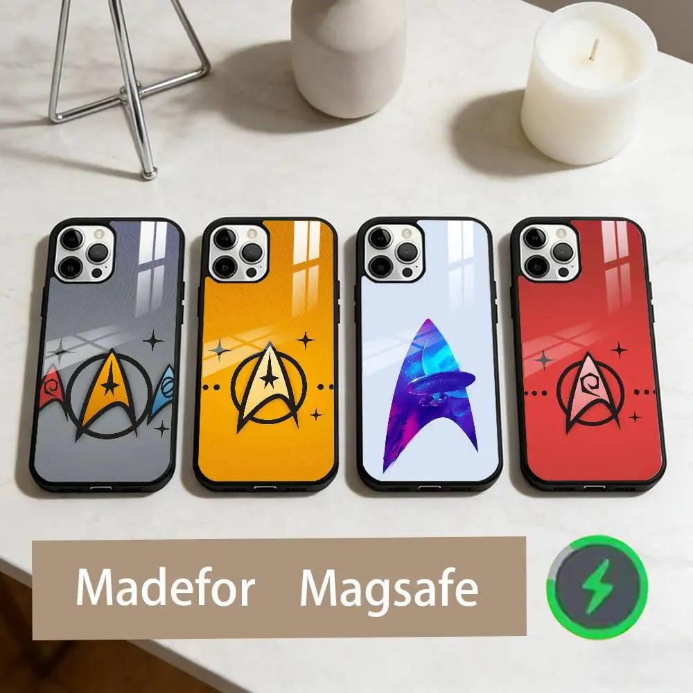 

S-Star T-Trek S-Ships Phone Case For iPhone17,16,15,14,13,12,11 Plus,Pro Max Magnetic For Magsafe Wireless Charging