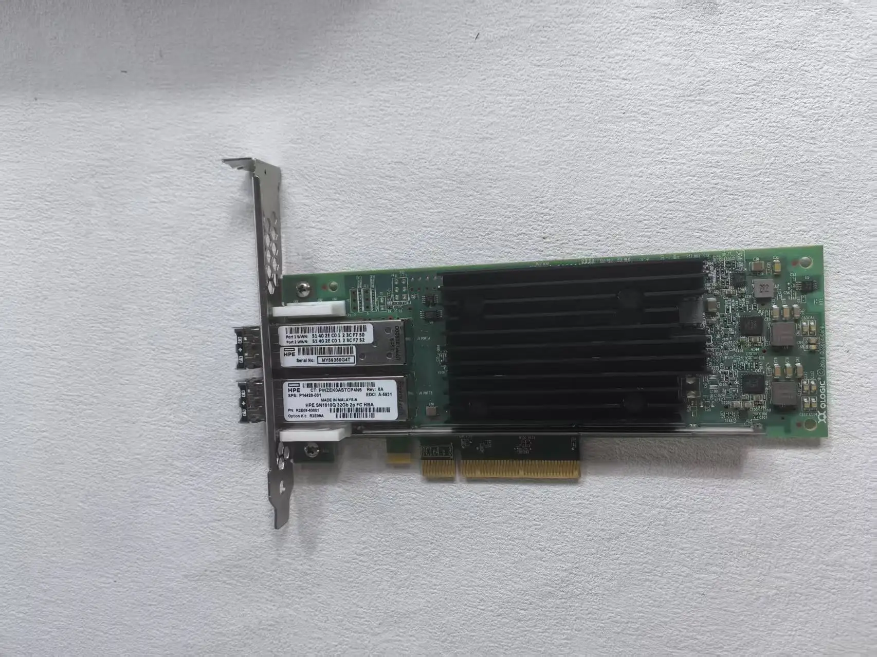 P14420-001 Sn1610Q 2-Ports Fibre Channel 32Gb/S PCI Express Host Bus Adapter