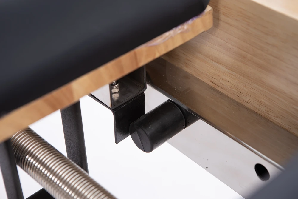 

Adjustable Oak Bed Durable and Portable Maple Wood for Pilates Studio for Body Health Care