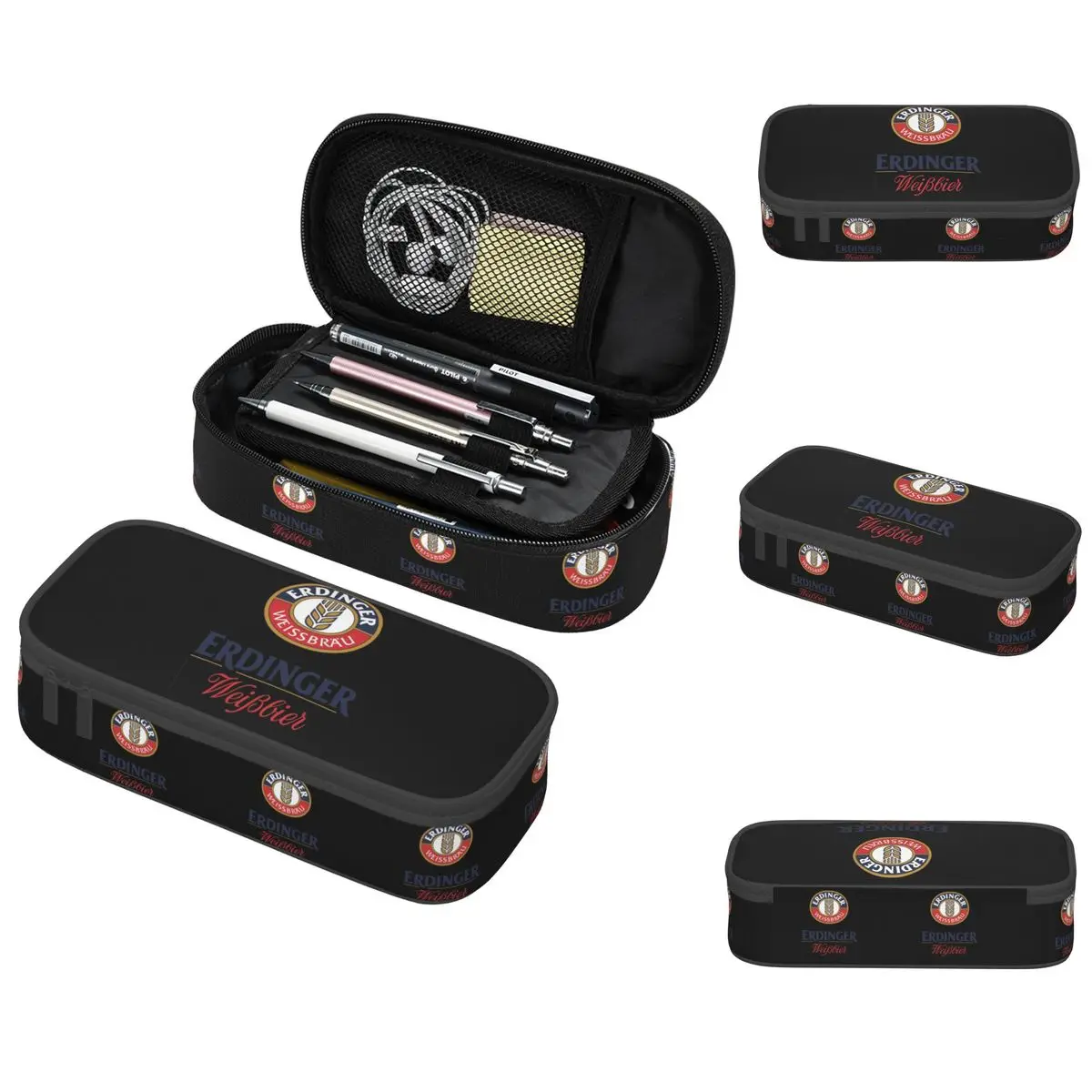 

Erdinger Weissbier Merch Pencil Case for Boys Girls School Pen Box Pencil Bag Stationery Supplies Pen Holder Bag