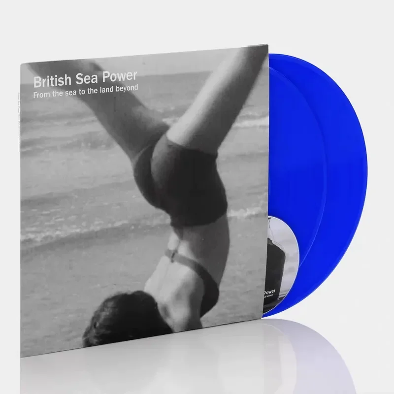 

British Sea Power From The Sea To The Land Blue Glue 2LP Vinyl for Vinyl Record Players