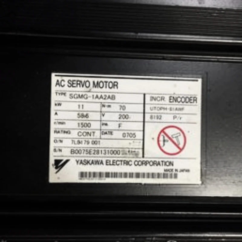 

Новый серводвигатель Yaskawa SGMG-1AA2AB на складе, быстрая доставка