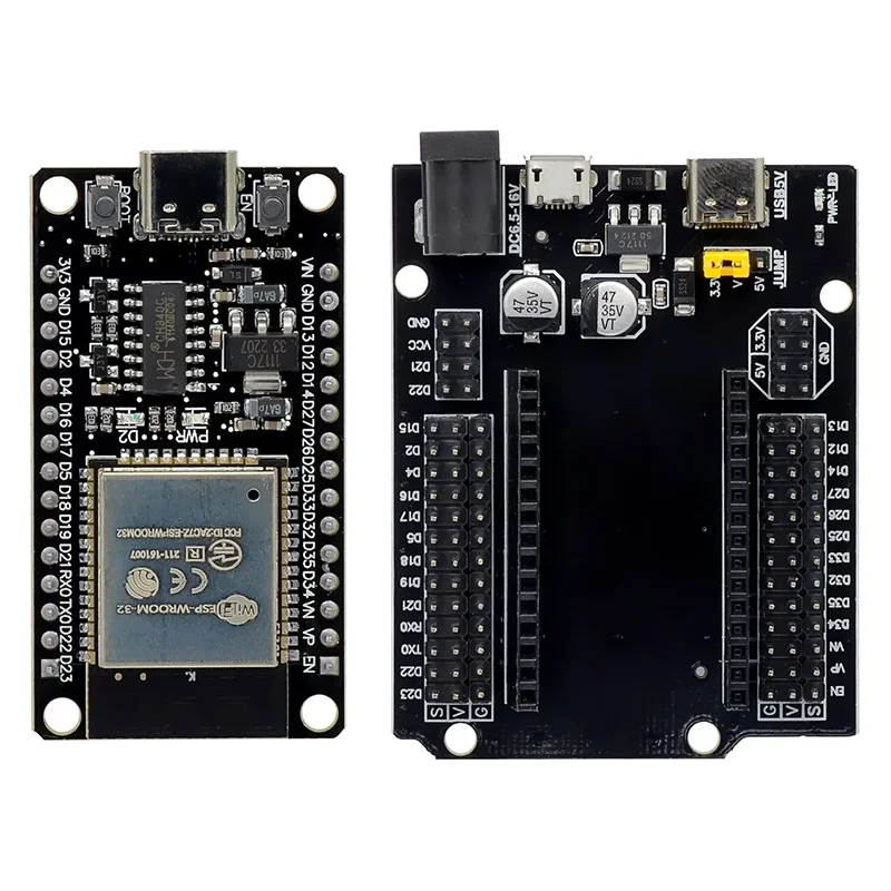 ESP32 Development Board TYPE-C USB CH340C WiFi+Bluetooth Ultra-Low Power Consumption Dual Core ESP32-DevKitC-32 ESP-WROOM