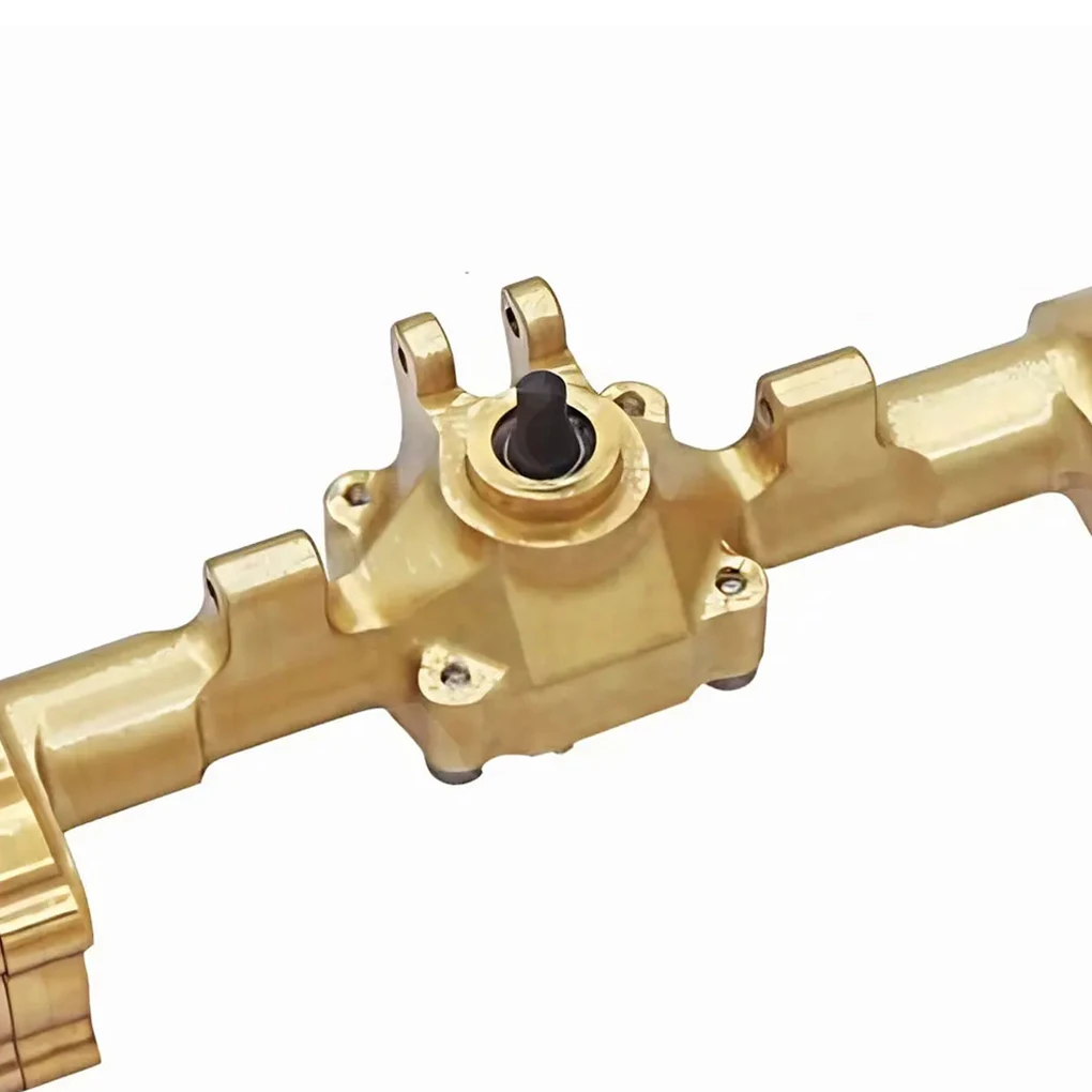 Brass 1/24 Rear Axle RC Upgrade Part 1x Upgrade Enhances Rc Rear Axle For FMS FCX18 FCX24 RC Car Part RC Car Accessories Golden