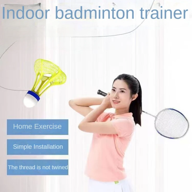 Badminton Trainers Stretch Professional Badminton Machine Robot Racket Training Sport Self-study Practice Training Accessories