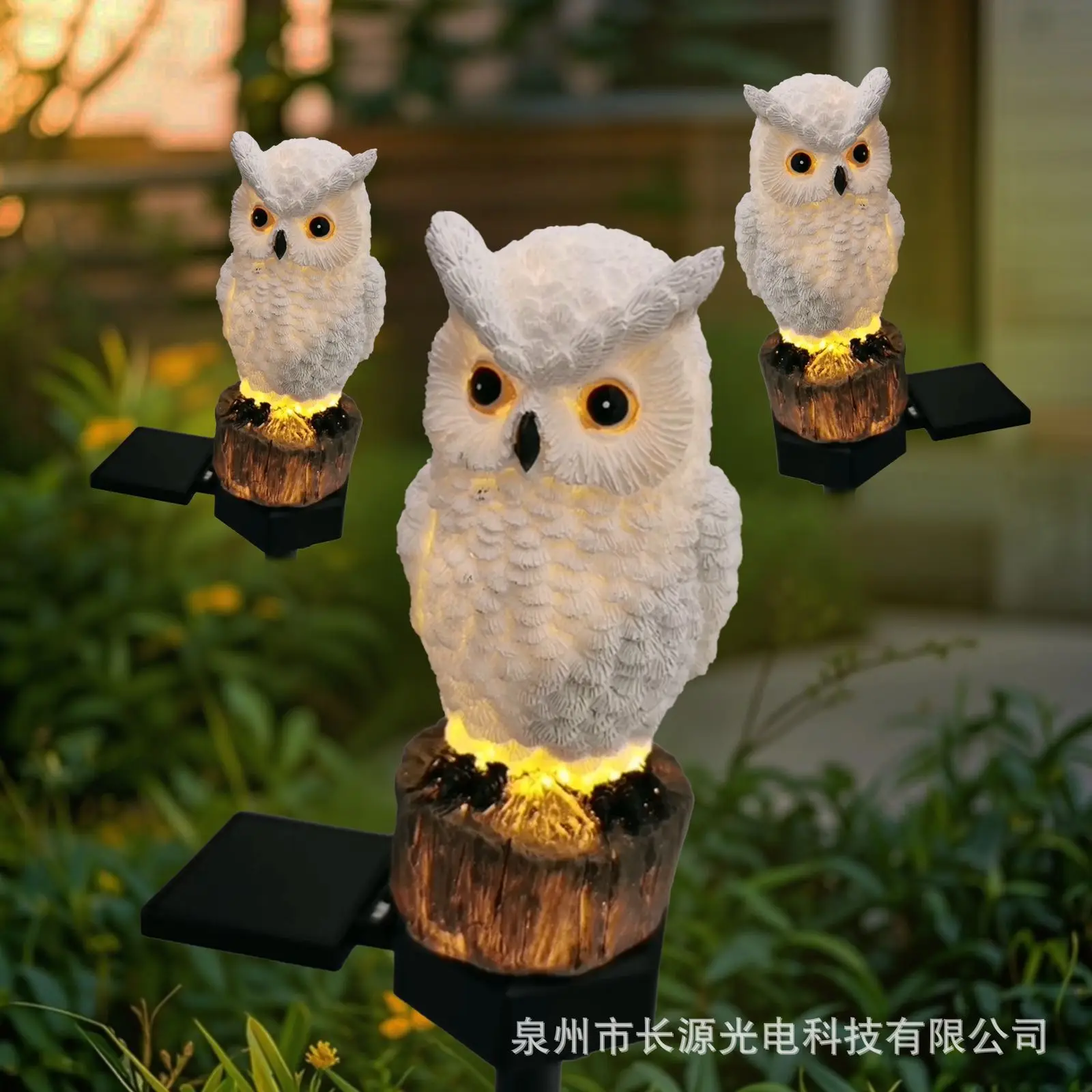 

Украшение сада, имитация совы, орнамент, модель животного из смолы, небольшой двор, ландшафтный дизайн, садовая композиция