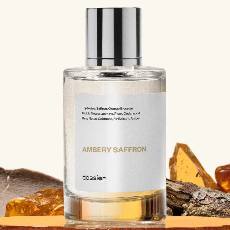 Dossier Ambery Saffron 1.7 Oz Eau de Parfum Spray عطر جديد في الصندوق #3