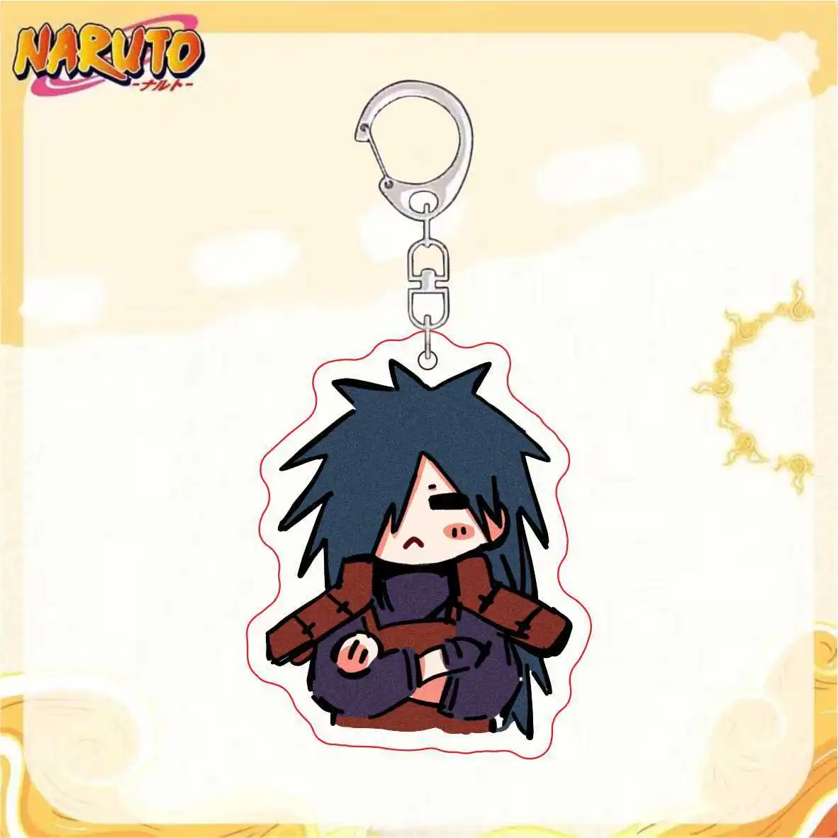 Naruto Animation Game Peripheral Toys Q-Version Kawaii Acrylic Pendants Keychain Garnish Accessory Anime Figures Collection