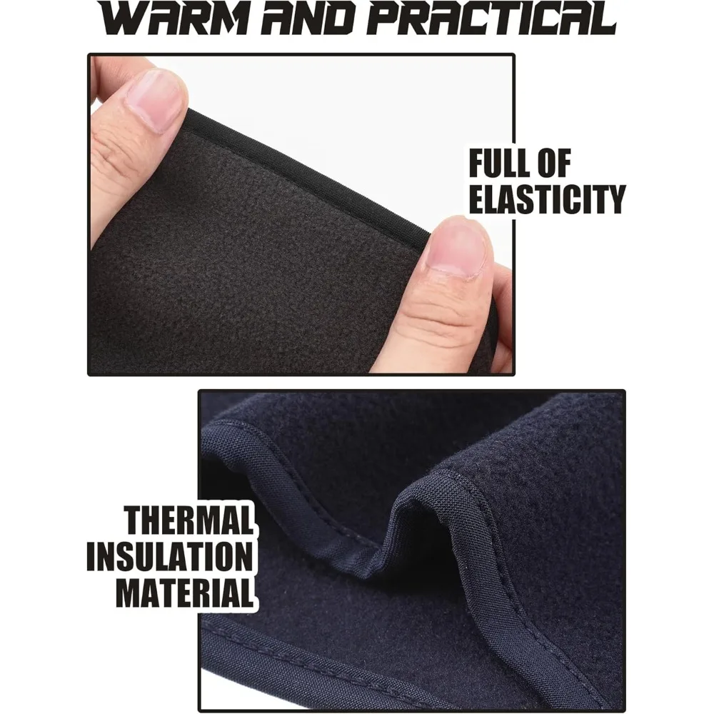 3 عبوات من عصابات الرأس لتدفئة الأذن من الصوف للرجال والنساء - أغطية شتوية للطقس البارد للجري والتزلج وركوب الدراجات #6