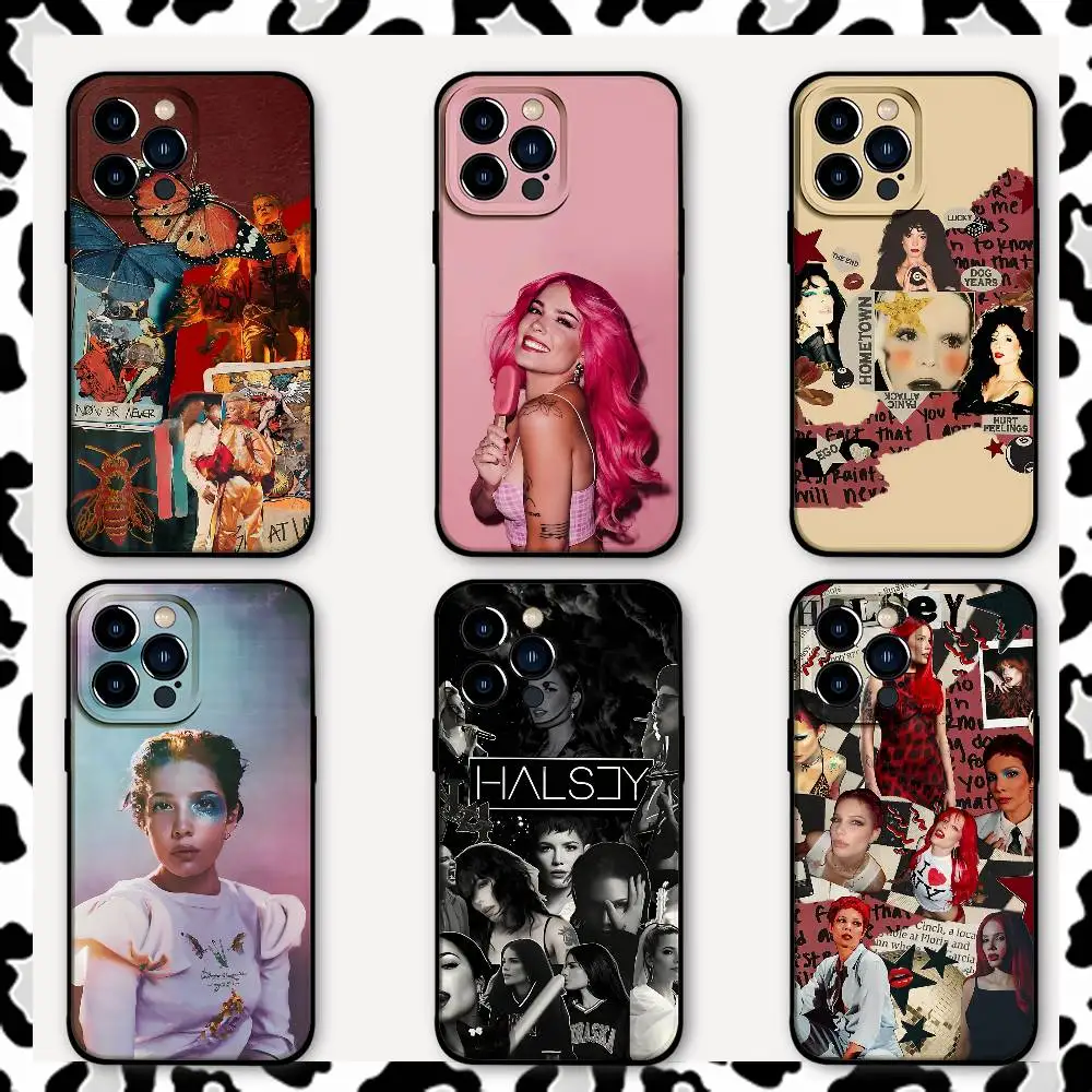 Halsey Handyhülle für iPhone 17 16 15 14 13 12 11 PRO MAX PLUS Mini TPU Weiche Hautfreundliche Hülle