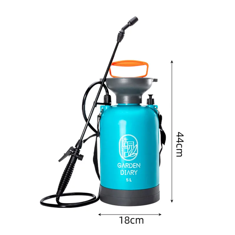 5L Garten Druck Sprayer Bewässerung Blume Pflanze Gießkanne Pestizid Dünger Spray Werkzeug Luftpumpe Wasser Spritzen Flasche – Detail 22