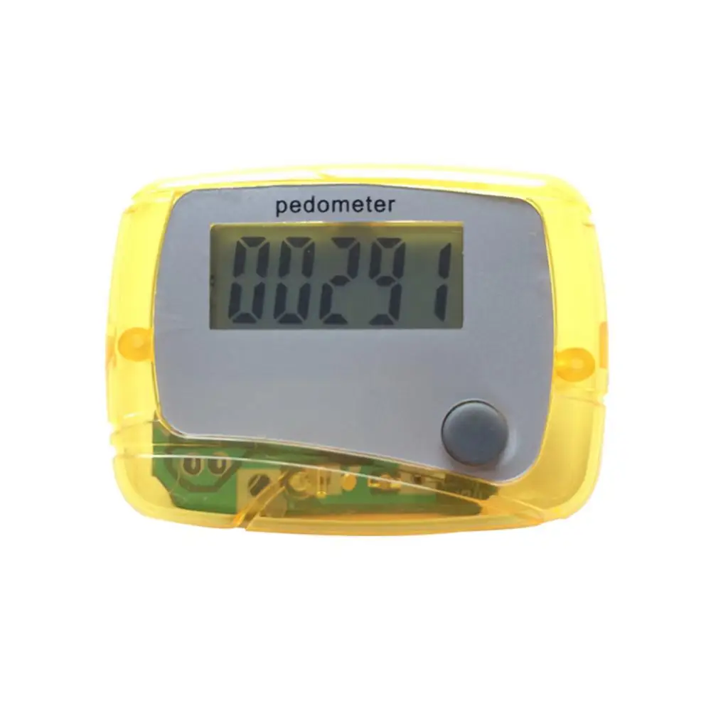 Portable Pedometer Mini Digital LCD Pedometer Sports Walking Running Step Counter Meter