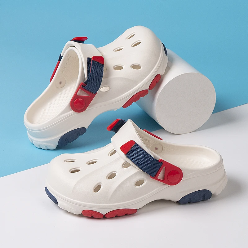 Sabots de plage d\'été pour enfants, chaussures de sport décontractées pour garçons et filles, sandales de rencontre pour enfants, pantoufles à