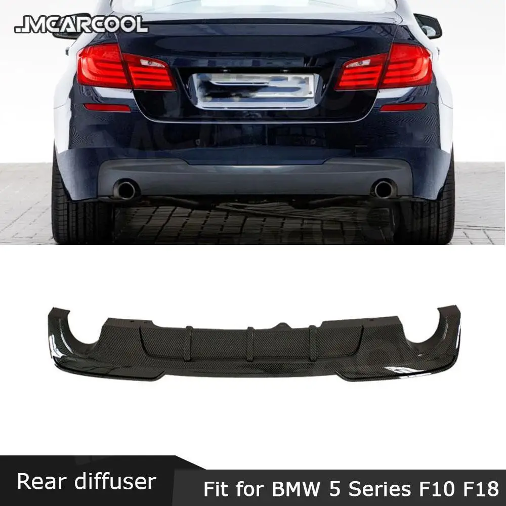 

Rear Bumper Diffuser Lip Spoiler For BMW 5 Series F10 F18 M Sport M Tech Sedan 2011 2012 2013 2014 2015 2016 2017