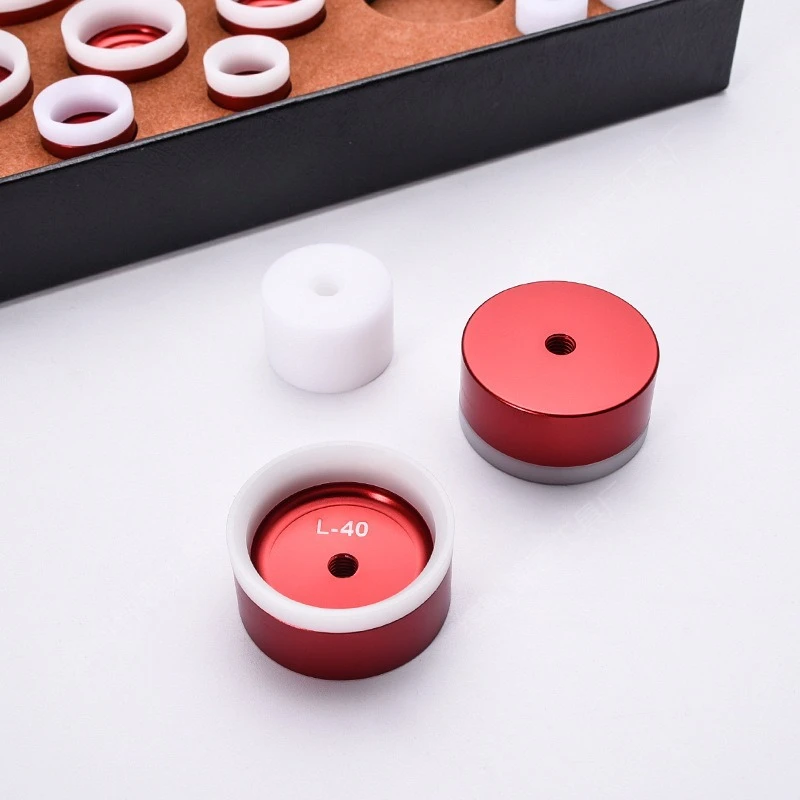 Watch repair tools 24 deepened aluminum box  nylon molds, gland glass molds, single and double Bu rubber ring molds