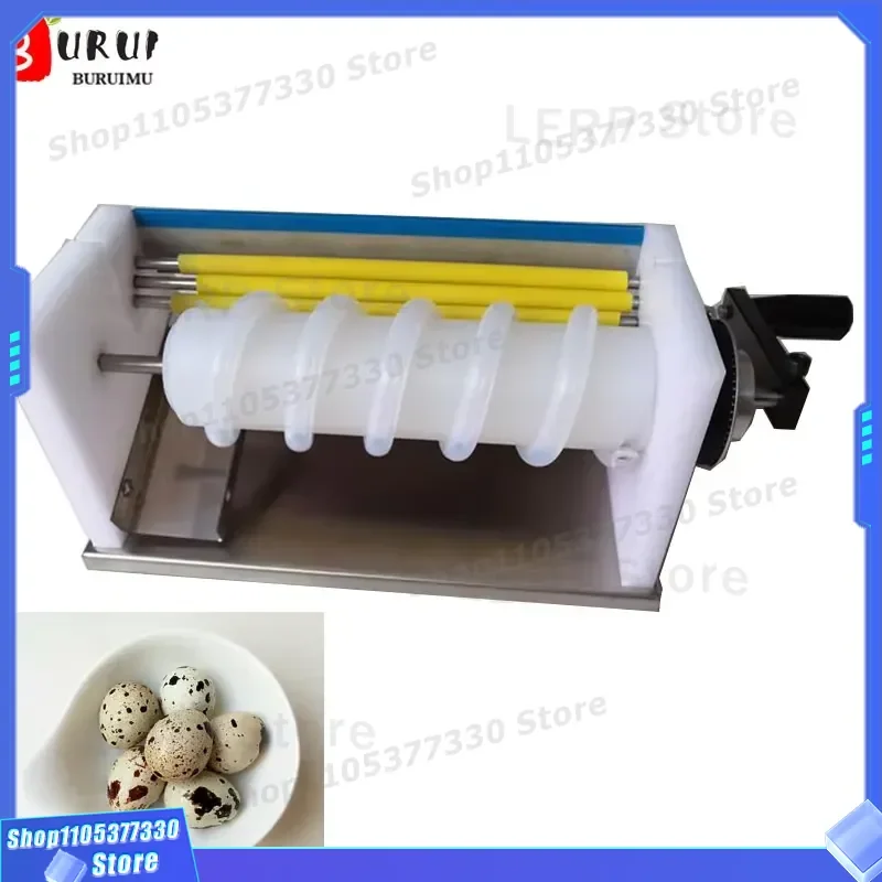 Manual Quail Egg Peeler Tool for Small Bird Eggs Shell Remover Kitchen Gadget Easy to Use Handheld Device for Home Cooking