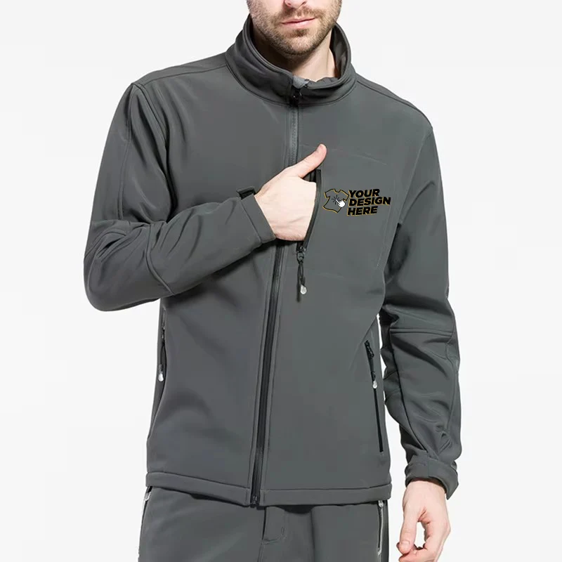 Custom Print Your Brand Logo Men Women's Waterproof Sports Coats Hiking Camping Skiing Trekking Male Female Jackets Windbreaker
