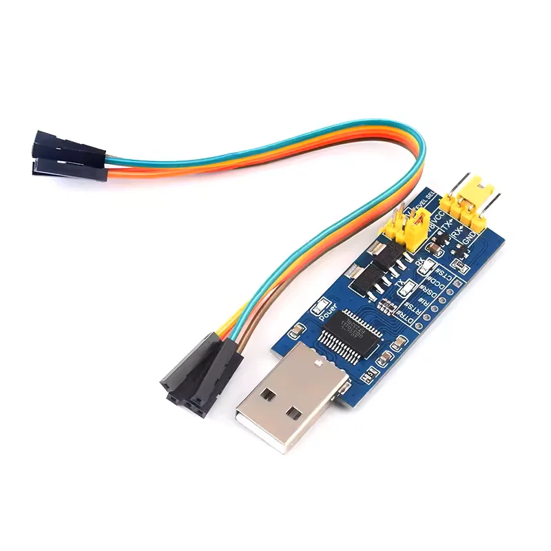 

USB to TTL serial port small board 5V/3.3V/2.5V/1.8V level download and burning cable FT232RL module