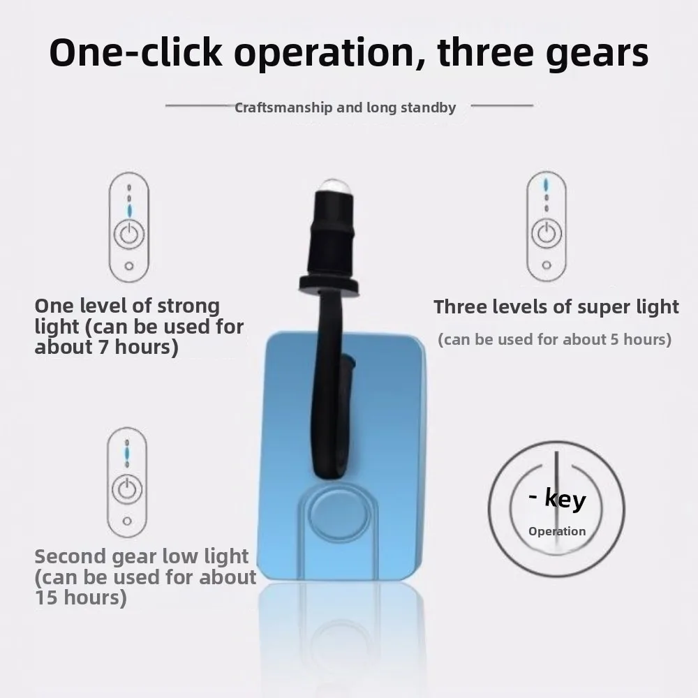 Oorlicht Pick Duim Tuning Earpick Benodigdheden Picks Schonere Lamp Oplaadbare zaklamp Led-reiniging Wax Hamer Mallet Piano