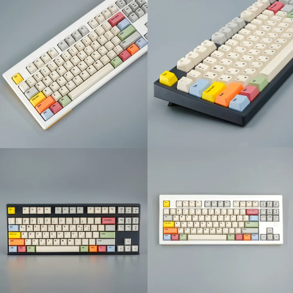 

Canvas Personalized Keycaps PBT 135 Keys OEM Height Korean Russian for MX Switch 60/84/90/104/108 Layout Mechanical Keyboards