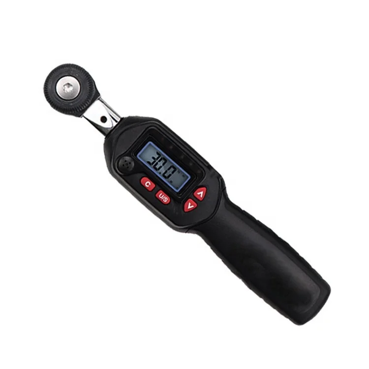 9 x 12 MM, Interchangeable Digital Precision Torque Wrench W/Ratchet Head