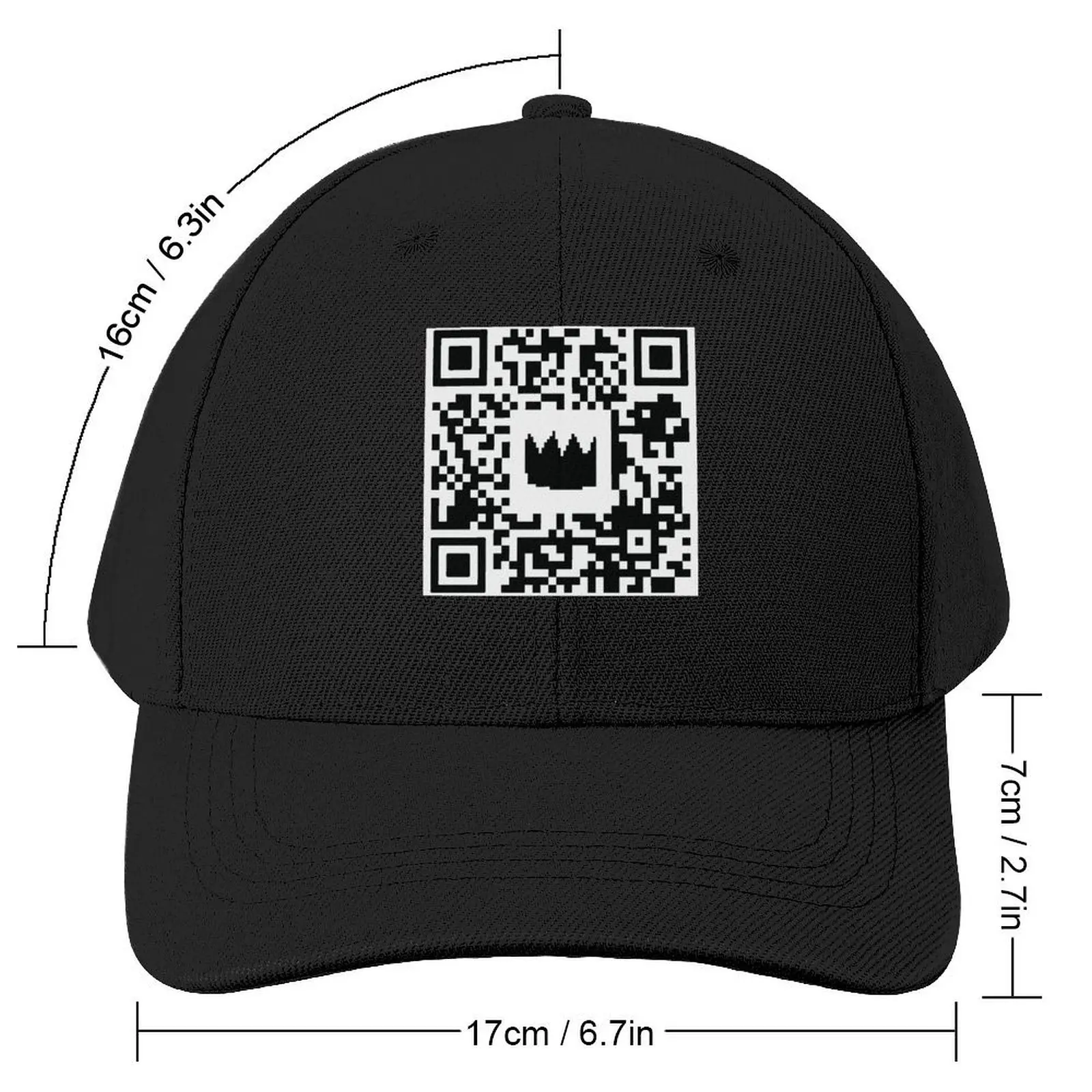 Ocult TV Twitch Link QR Code Baseball Cap foam party Hat Sun Hat For Children black Woman Men's