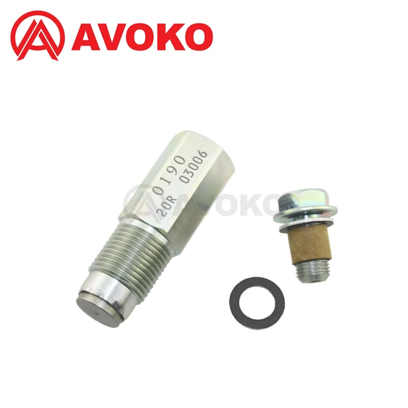 Relief  Limiter Pressure Valve Common Rail Injectors For ISUZU 4HK1 6HK1 NPR 095420-0190