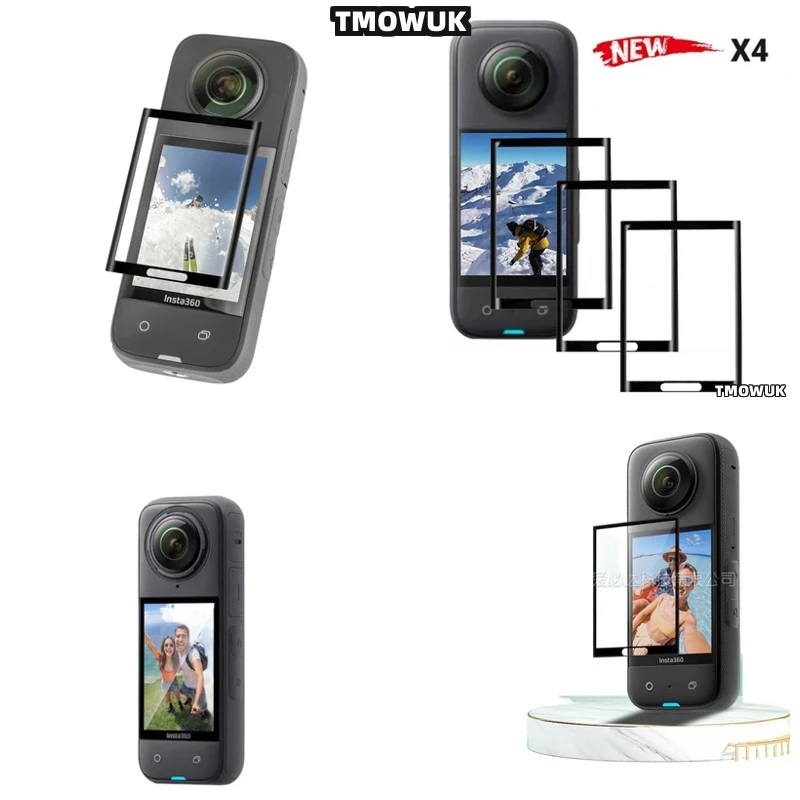 

For Insta360 X3 X4 X5 GPS Module Protective Film HD Crystal Clear Full Wrap Impact Protection Cover