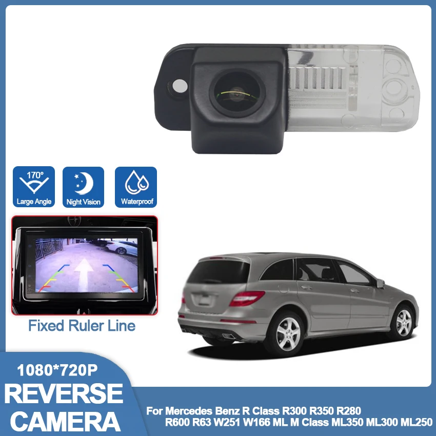 HD CCD Car Rear View Reverse Camera For Mercedes Benz R Class R300 R350 R280 R600 R63 W251 W166 ML M Class ML350 ML300 ML250