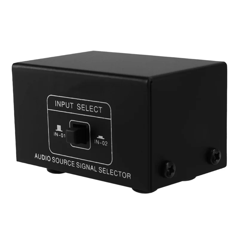 AB53 3X 2 In 1 Out oder 1 In 2 Out Audio Source Signal Selector, Switcher, Lautsprecher, Audio Source, Switcher