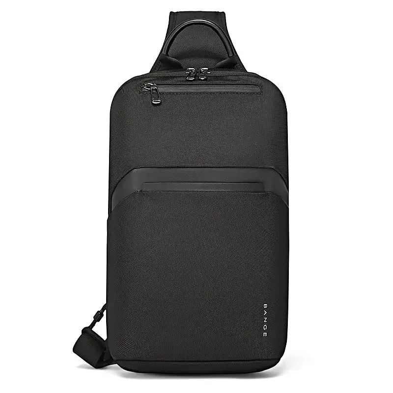 BANGE shoulder bag Men's Oxford Crossbody Bag Anti-theft Shoulder Bags Short Trip Messenger USB Charging Chest Bag Pack