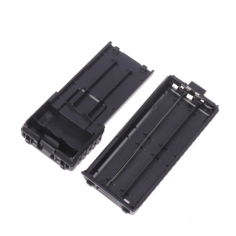 5R Battery Case For Walkie Talkie UV5R BF UV 5R Extended Shell Pack Black For UV5RE 5RA TYT TH-F8 UVF9 Battery Box