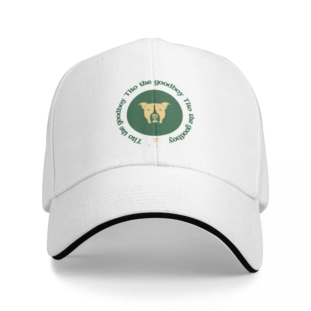 Tito the Goodboy Baseball Cap Custom Cap Uv Protection Solar Hat |-F-| Women's Beach Men's